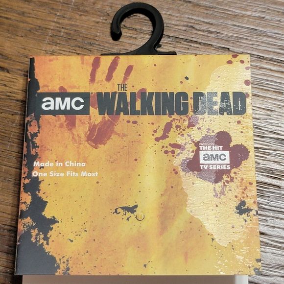 2 Pair AMC Walking Dead Crew Socks - OSFM NWT - Picture 3 of 4